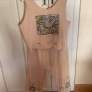 Blue Fish 2 Piece Summer Outfit.  Sz.1